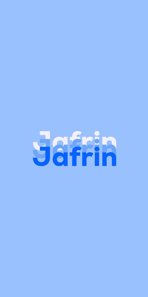 Free photo of Name DP: Jafrin