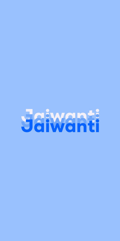 Free photo of Name DP: Jaiwanti