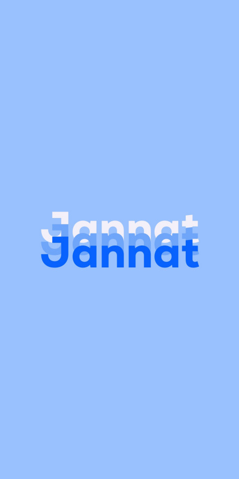 Free photo of Name DP: Jannat