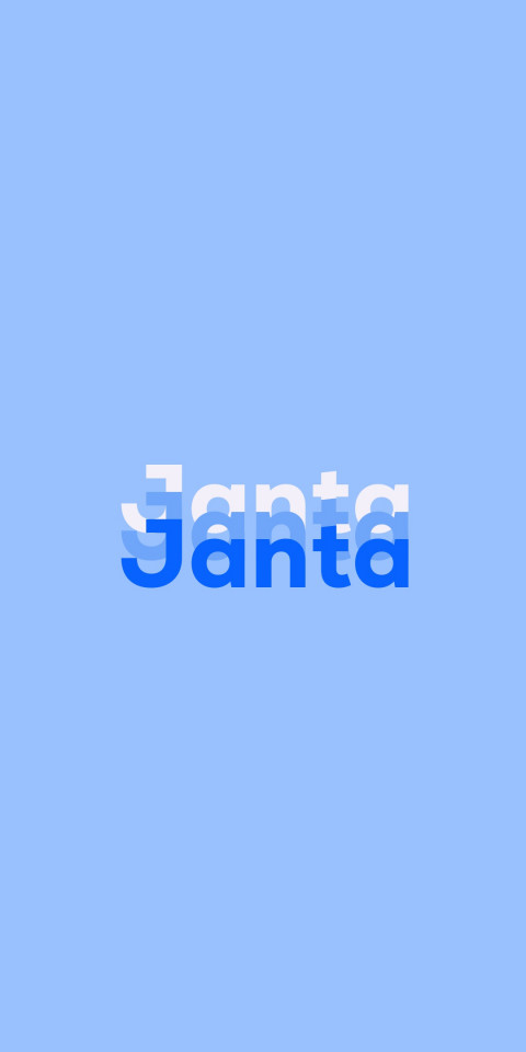 Free photo of Name DP: Janta