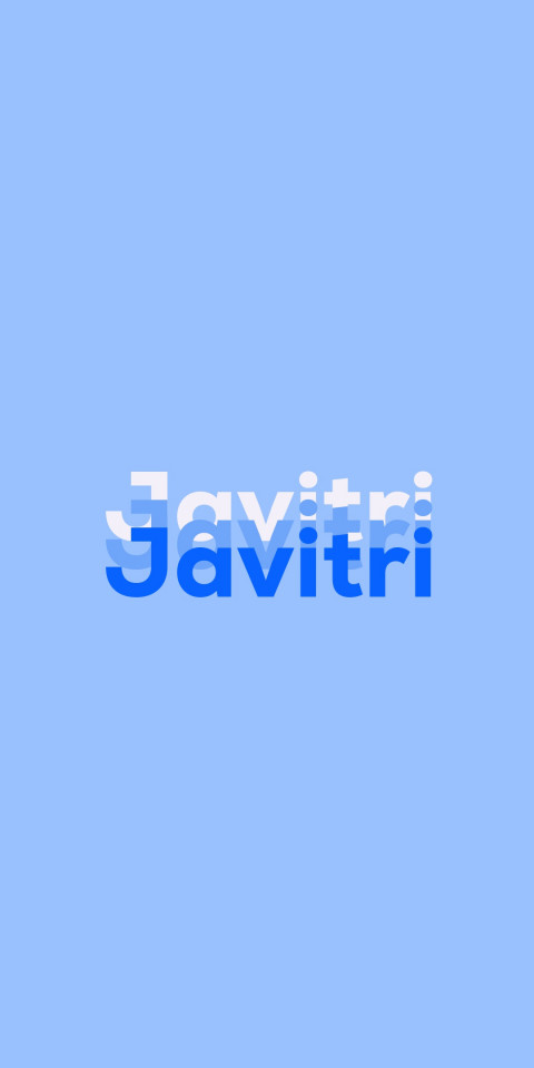 Free photo of Name DP: Javitri