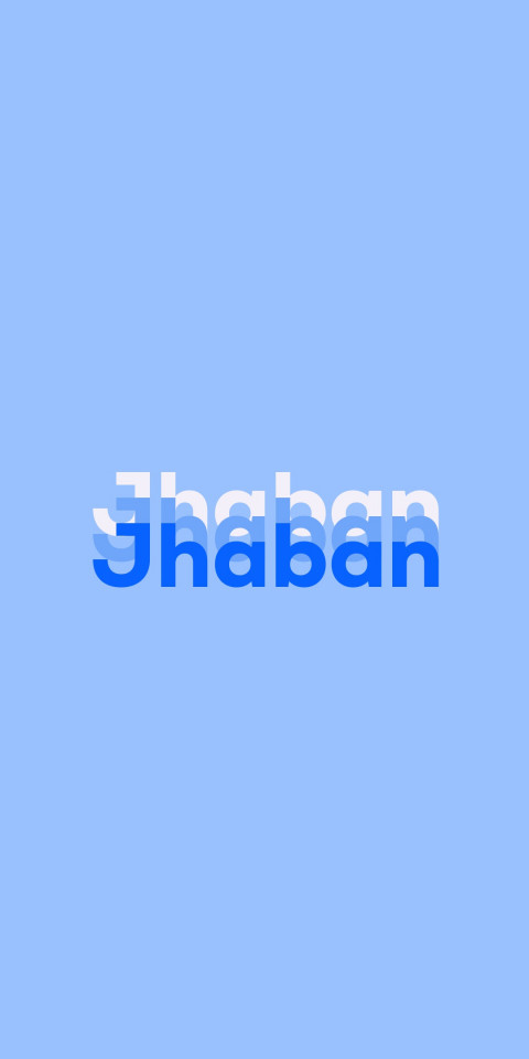 Free photo of Name DP: Jhaban