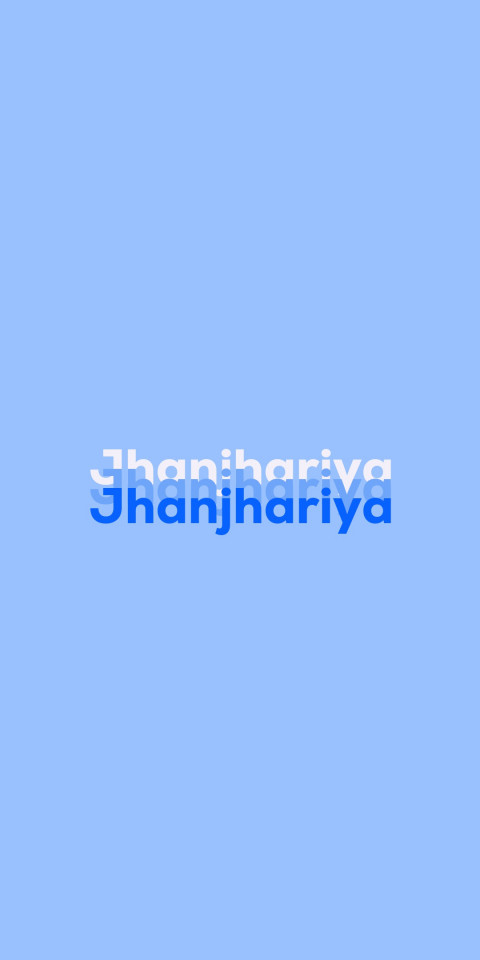 Free photo of Name DP: Jhanjhariya