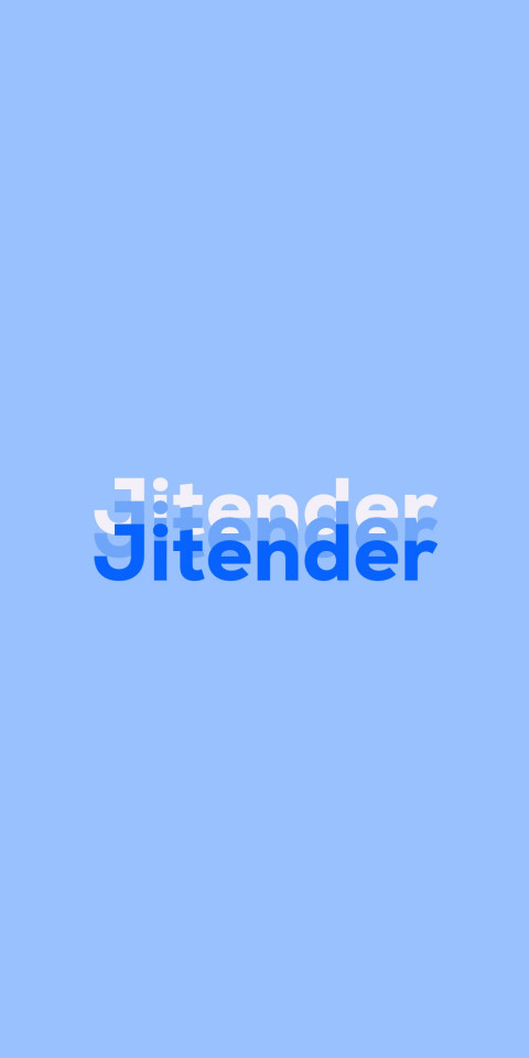 Free photo of Name DP: Jitender