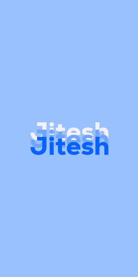 Free photo of Name DP: Jitesh