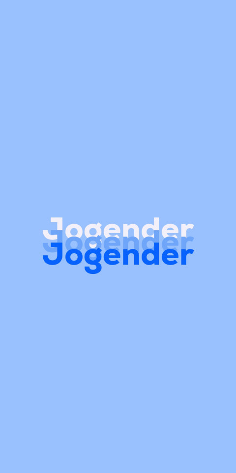 Free photo of Name DP: Jogender