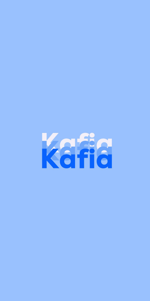 Free photo of Name DP: Kafia