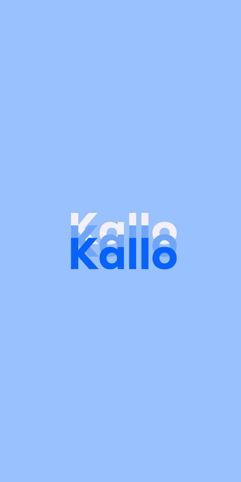Free photo of Name DP: Kallo