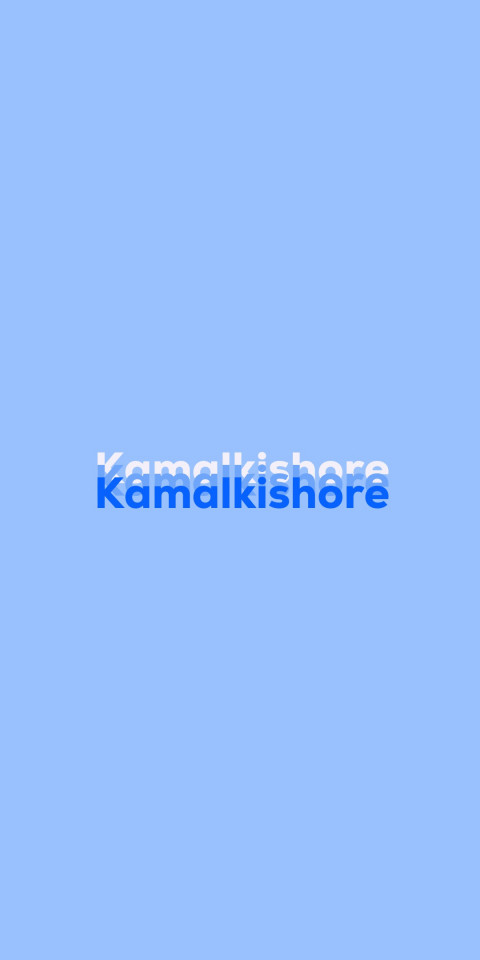 Free photo of Name DP: Kamalkishore