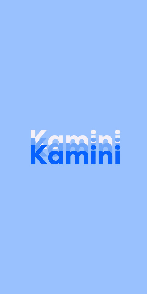 Free photo of Name DP: Kamini