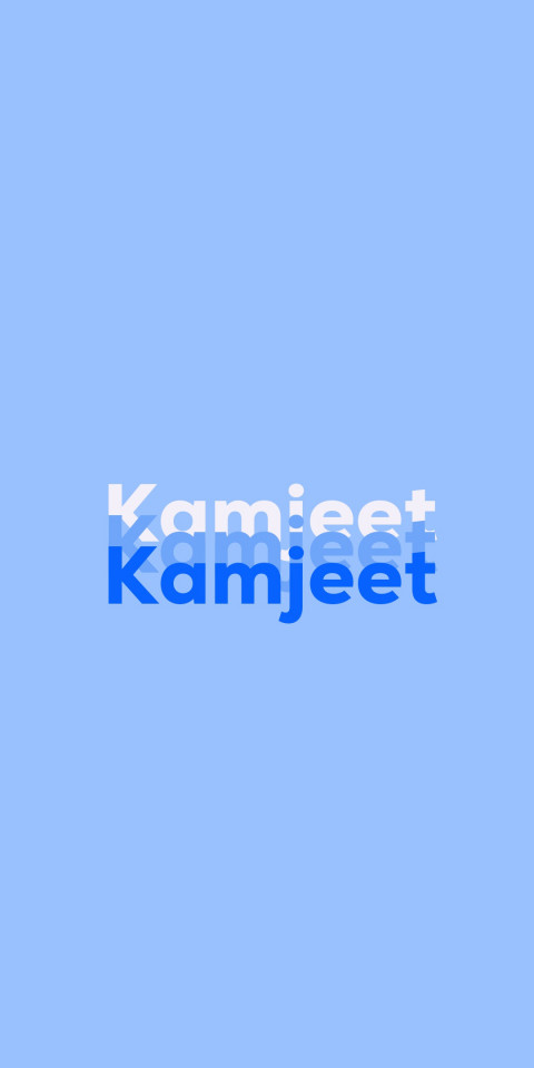 Free photo of Name DP: Kamjeet