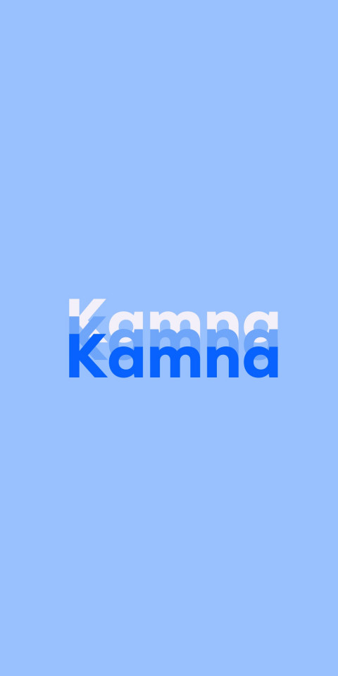 Free photo of Name DP: Kamna