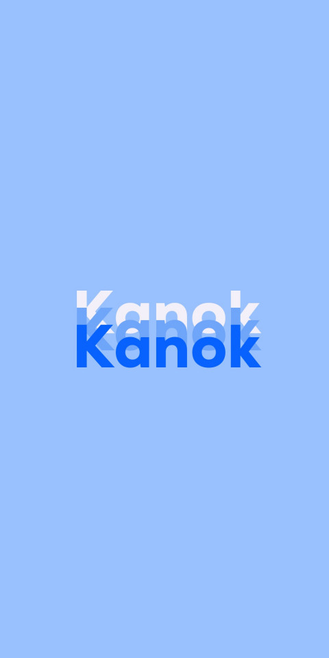 Free photo of Name DP: Kanok