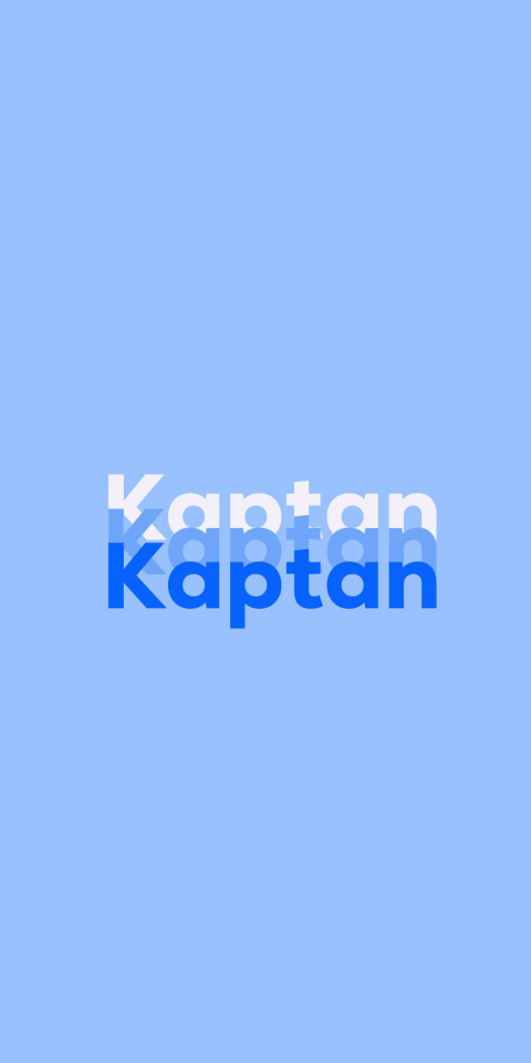Free photo of Name DP: Kaptan