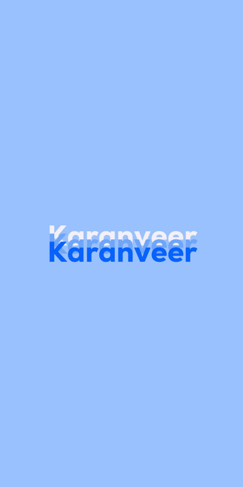 Free photo of Name DP: Karanveer