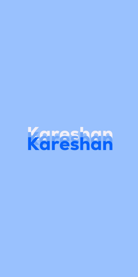 Free photo of Name DP: Kareshan