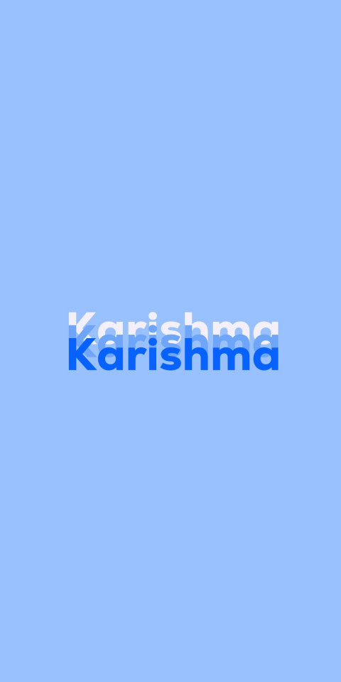 Free photo of Name DP: Karishma