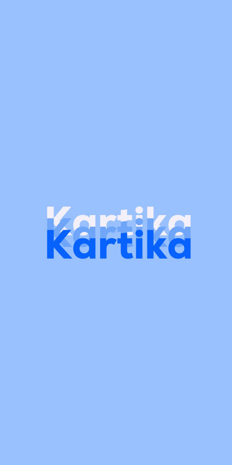 Free photo of Name DP: Kartika