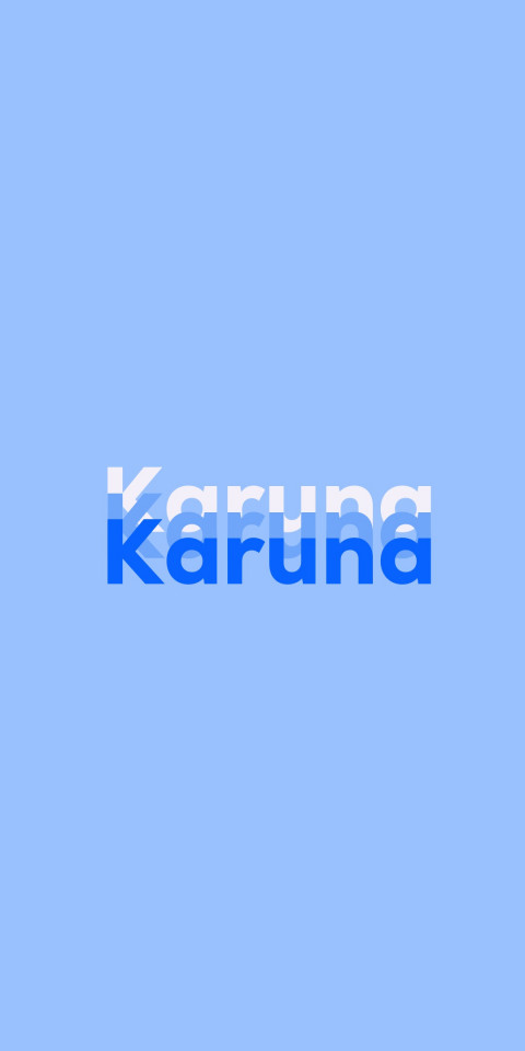 Free photo of Name DP: Karuna