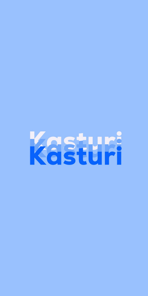 Free photo of Name DP: Kasturi