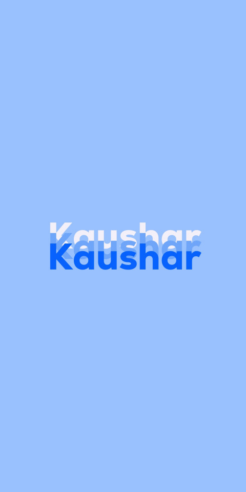 Free photo of Name DP: Kaushar