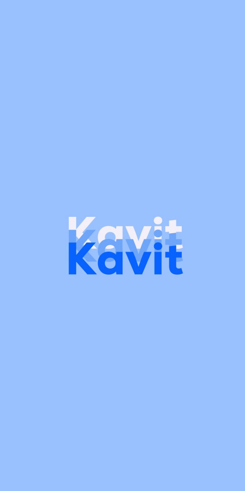 Free photo of Name DP: Kavit