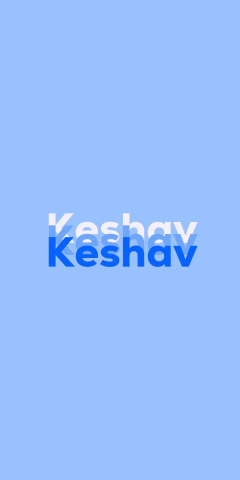 Free photo of Name DP: Keshav