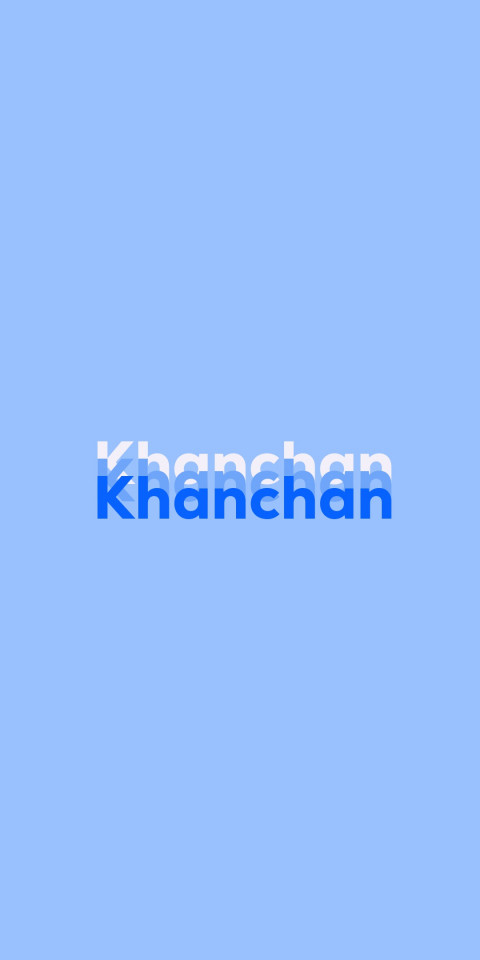 Free photo of Name DP: Khanchan