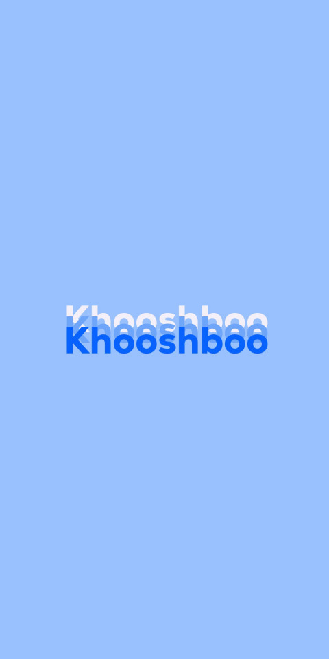 Free photo of Name DP: Khooshboo