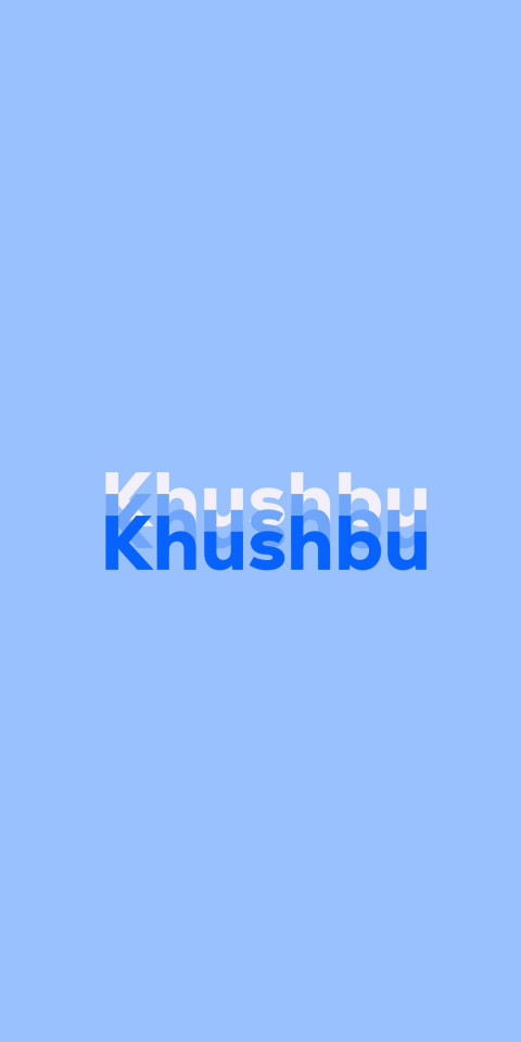 Free photo of Name DP: Khushbu