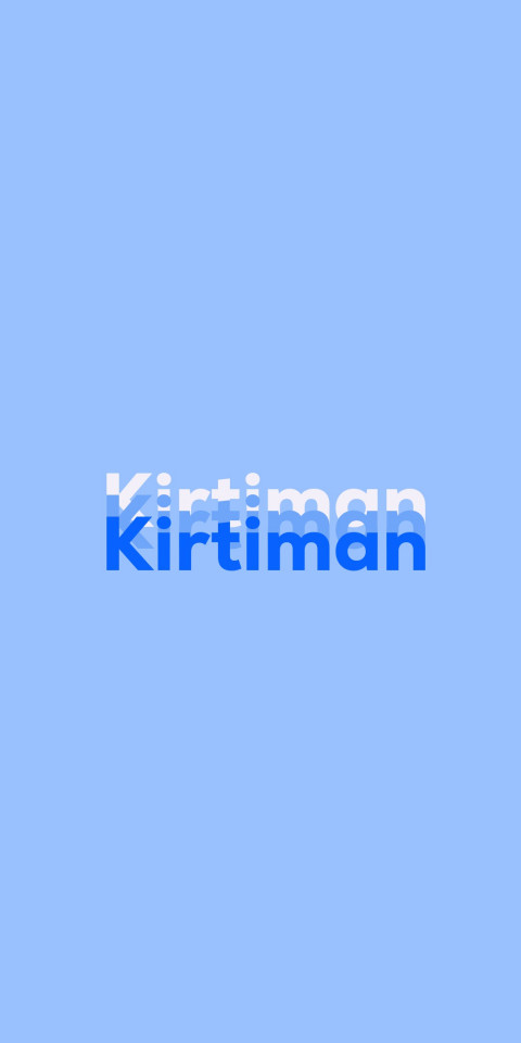 Free photo of Name DP: Kirtiman