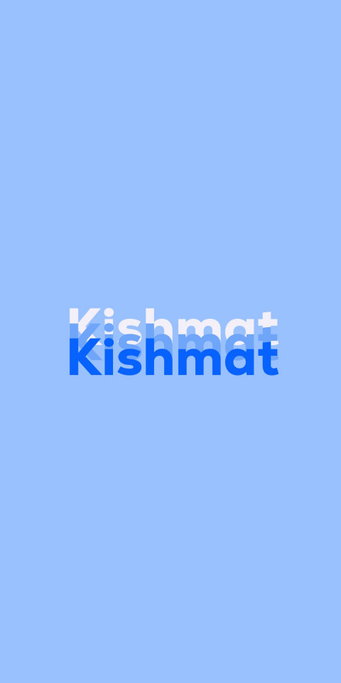 Free photo of Name DP: Kishmat