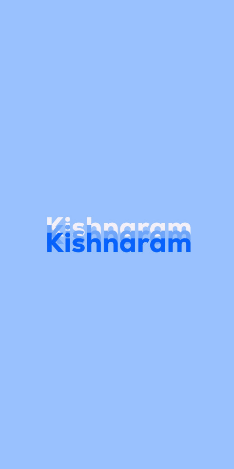 Free photo of Name DP: Kishnaram