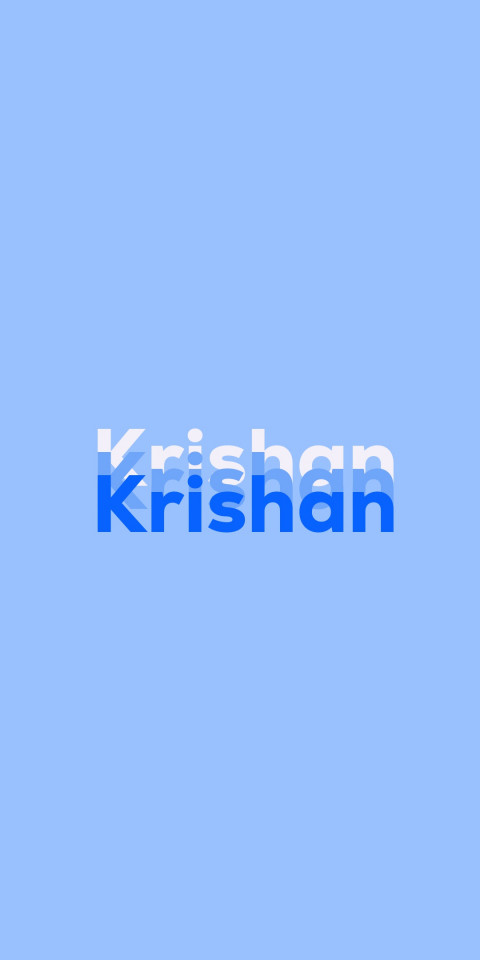 Free photo of Name DP: Krishan