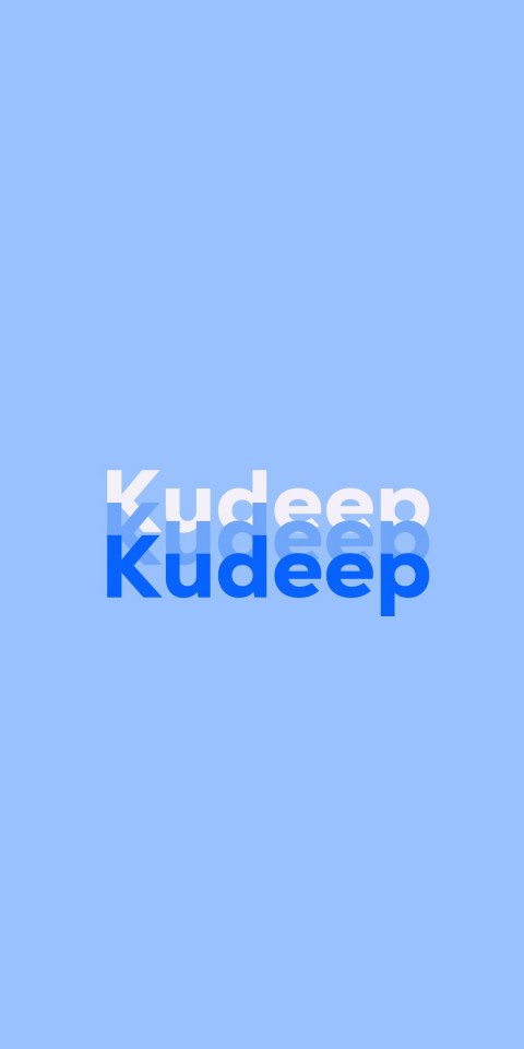 Free photo of Name DP: Kudeep