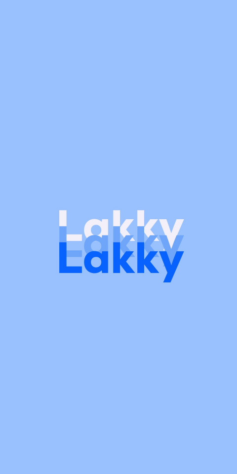 Free photo of Name DP: Lakky