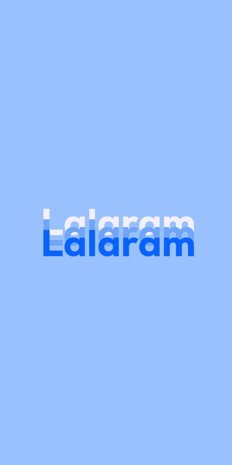 Free photo of Name DP: Lalaram