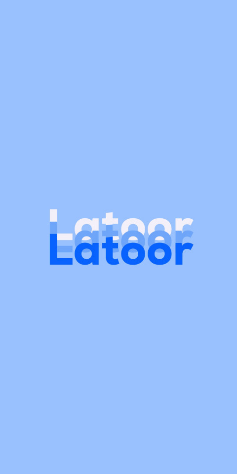 Free photo of Name DP: Latoor