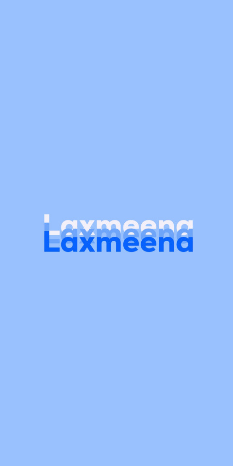 Free photo of Name DP: Laxmeena