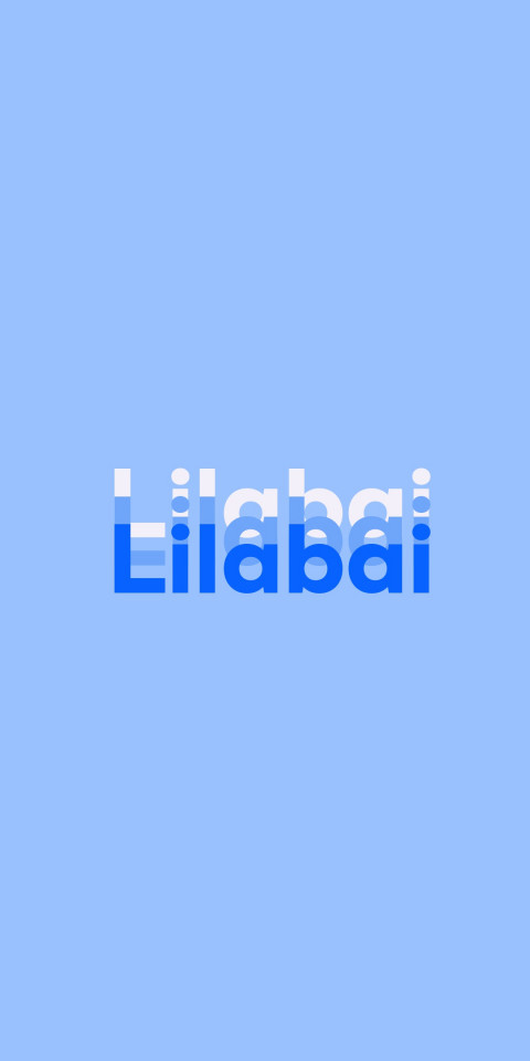 Free photo of Name DP: Lilabai