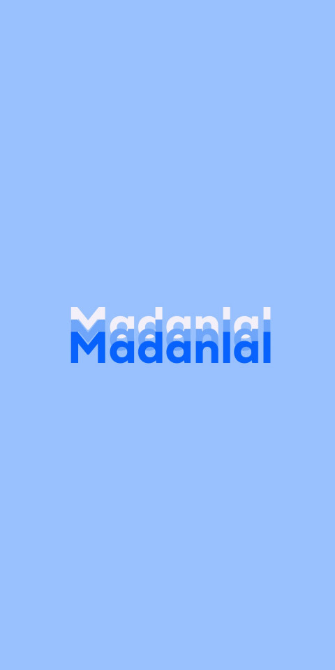 Free photo of Name DP: Madanlal