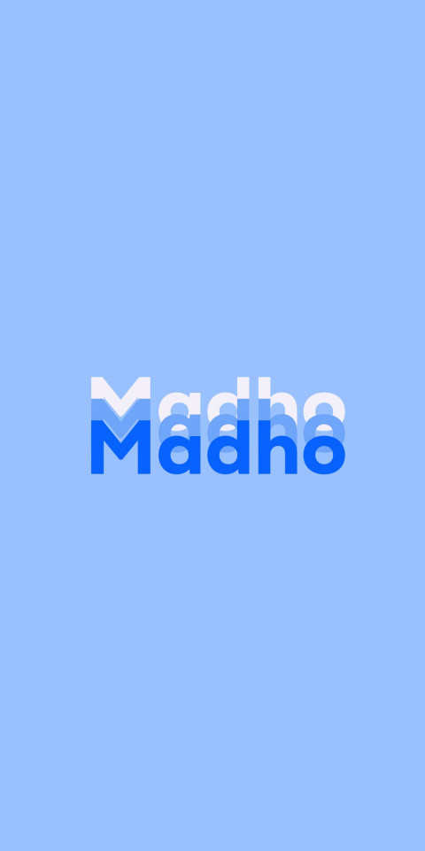 Free photo of Name DP: Madho