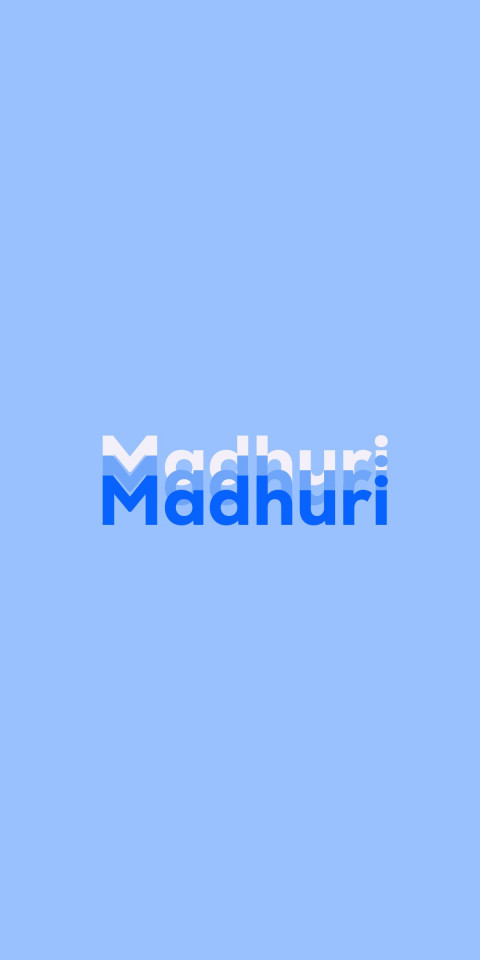 Free photo of Name DP: Madhuri