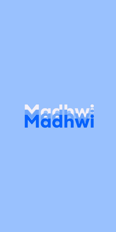Free photo of Name DP: Madhwi