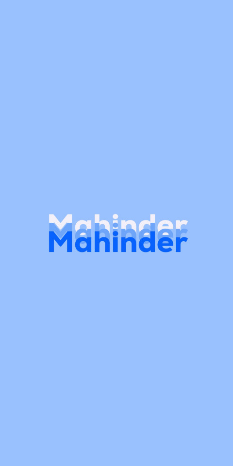 Free photo of Name DP: Mahinder