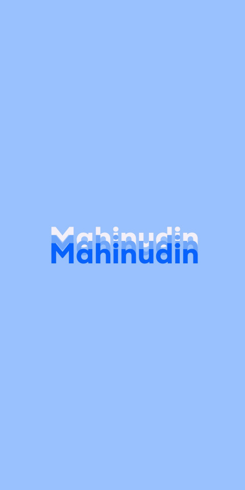 Free photo of Name DP: Mahinudin