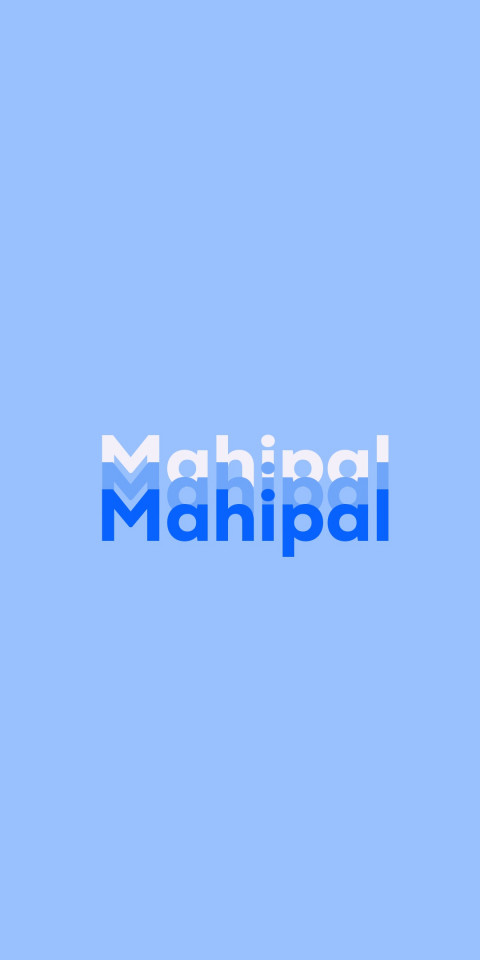 Free photo of Name DP: Mahipal