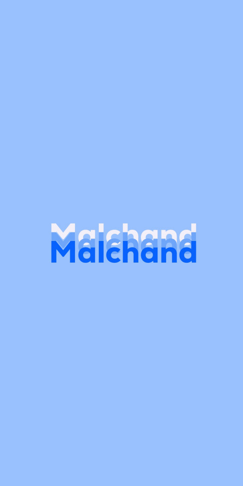 Free photo of Name DP: Malchand