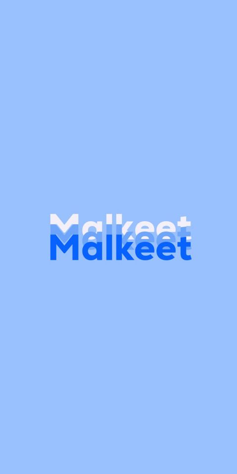 Free photo of Name DP: Malkeet