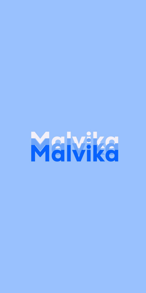 Free photo of Name DP: Malvika